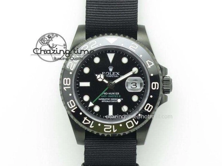 Edition 116622 Yacht-Master A2824 Noob Black Dial SS Best On Bracelet 0407